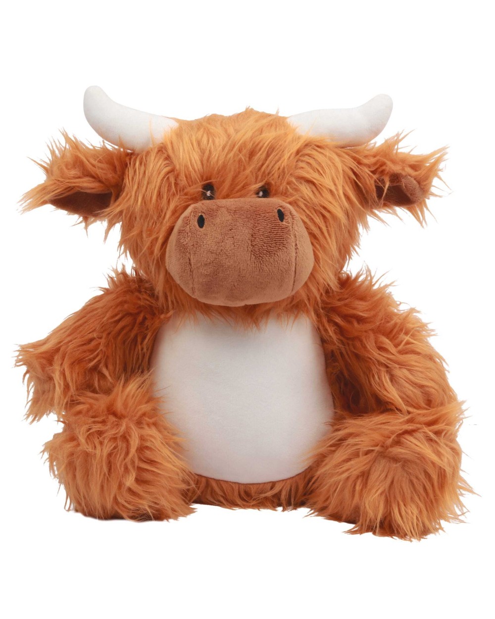 Accessoires personnalisable MUMBLES Peluche zippée vache