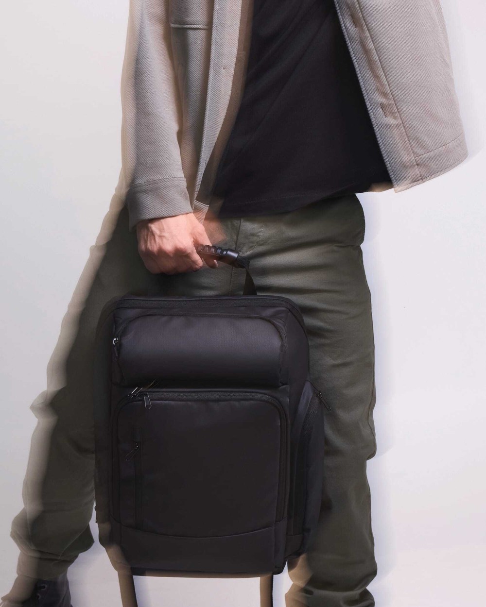 KIMOOD Rucksack mit Trägermaterial für Notebook Taschen personalisierbar