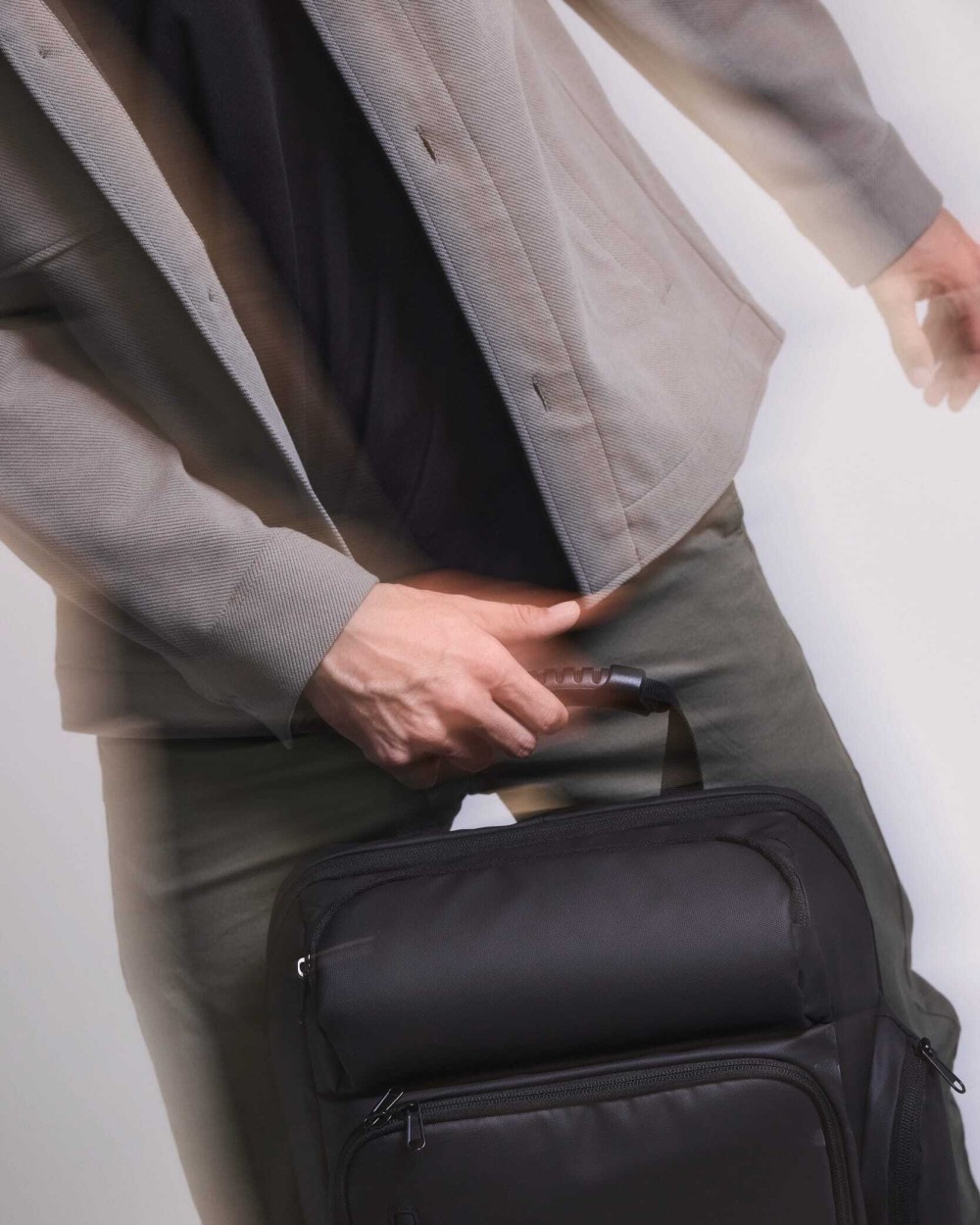 KIMOOD Rucksack mit Trägermaterial für Notebook Taschen personalisierbar