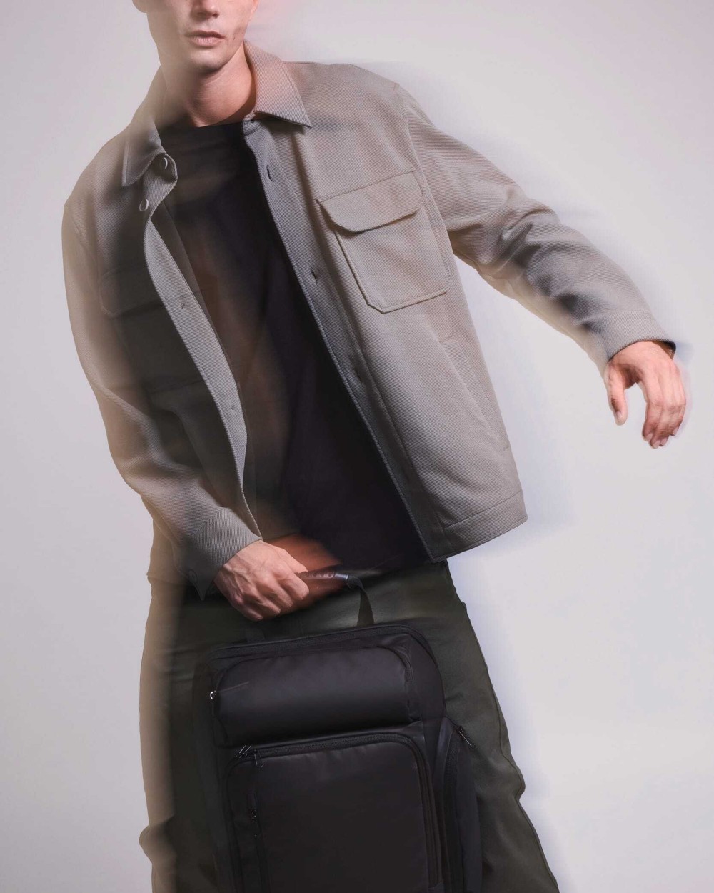 KIMOOD Rucksack mit Trägermaterial für Notebook Taschen personalisierbar