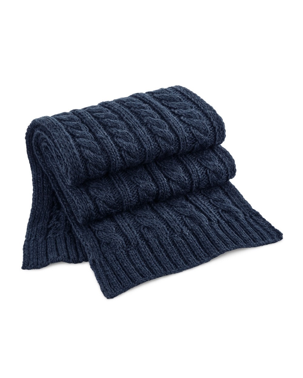 Écharpes personnalisable BEECHFIELD CABLE KNIT MELANGE SCARF