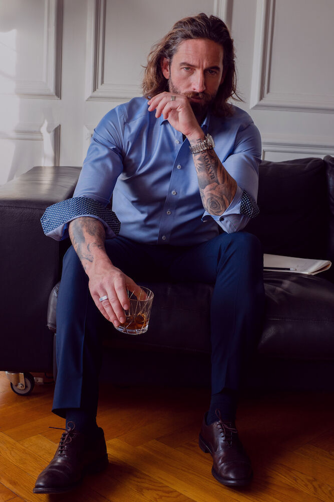 Chemises personnalisable J. HARVEST & FROST RB122 Twill
Chemise Slim Fit Hommes