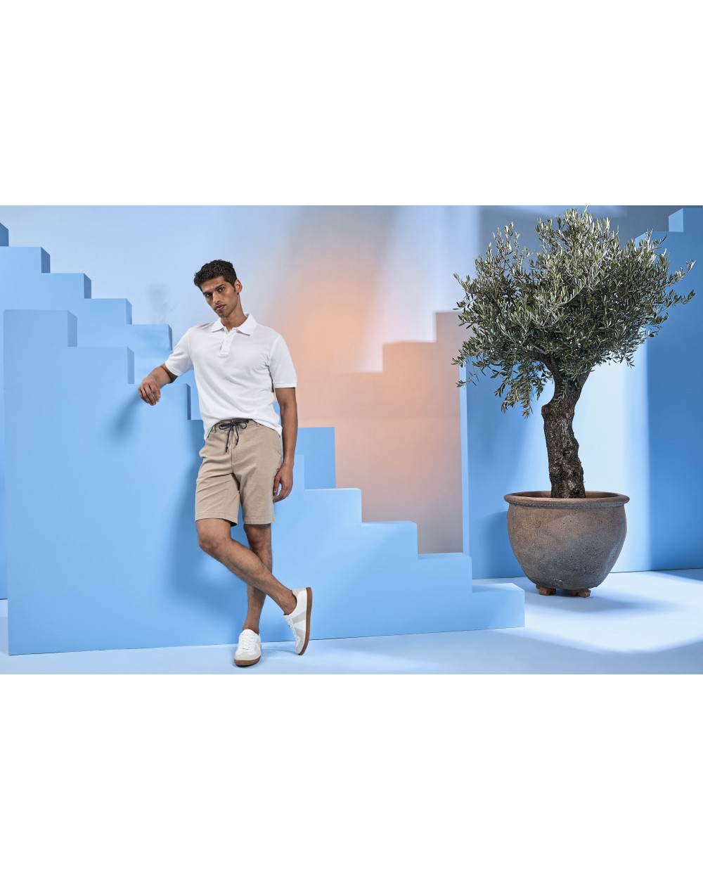 Broeken ASQUITH & FOX Men´s Everyday Chino Shorts voor bedrukking &amp; borduring