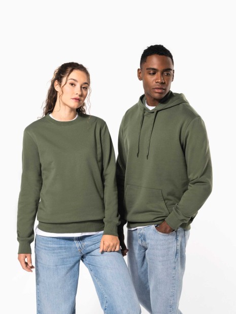 Sweat-shirts à personnaliser KARIBAN Sweat-shirt recyclé à capuche unisexe 