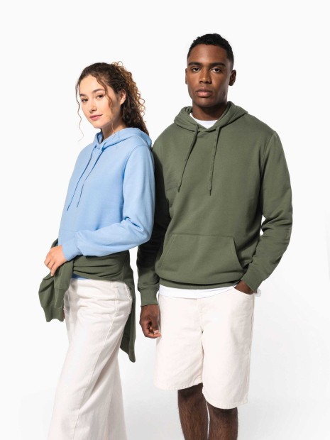 Sweat-shirts à personnaliser KARIBAN Sweat-shirt recyclé à capuche unisexe 