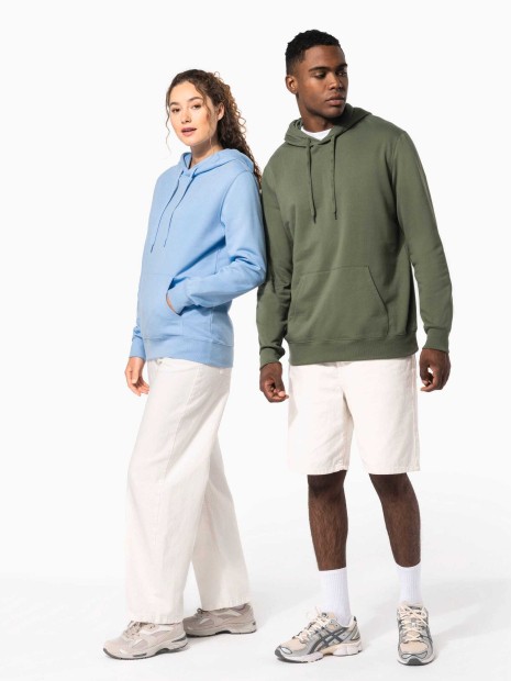 Sweat-shirts à personnaliser KARIBAN Sweat-shirt recyclé à capuche unisexe 