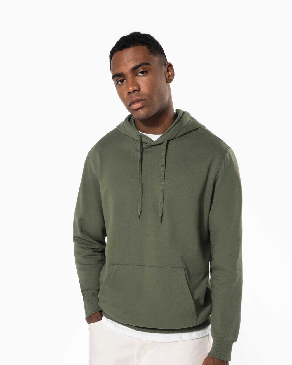 Sweat-shirts personnalisable KARIBAN Sweat-shirt recyclé à capuche unisexe