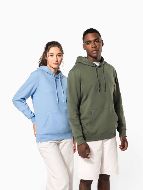 Sweat-shirts à personnaliser KARIBAN Sweat-shirt recyclé à capuche unisexe 