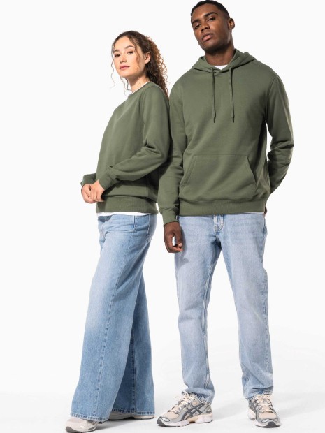 Sweat-shirts à personnaliser KARIBAN Sweat-shirt recyclé à capuche unisexe 