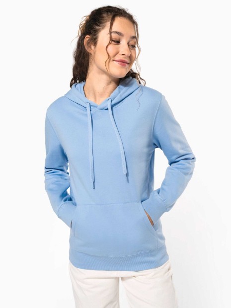 Sweat-shirts à personnaliser KARIBAN Sweat-shirt recyclé à capuche unisexe 