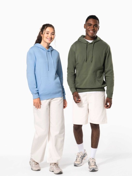Sweat-shirts à personnaliser KARIBAN Sweat-shirt recyclé à capuche unisexe 