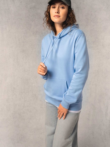 Sweat-shirts à personnaliser KARIBAN Sweat-shirt recyclé à capuche unisexe 