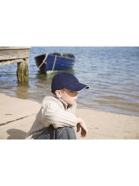 RESULT Junior Brushed Cotton Cap  personnalisable