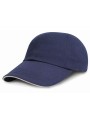RESULT Junior Brushed Cotton Cap /api/colors/ac3617f1-55b6-4cce-bc08-bb5c08d2e5bf personnalisable
