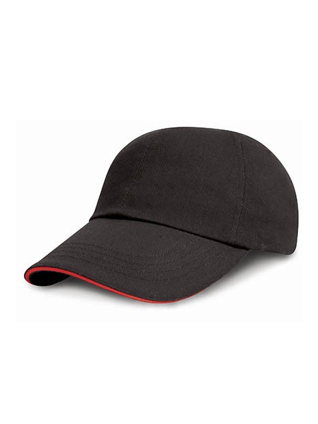 RESULT Junior Brushed Cotton Cap /api/colors/b084ccc6-964d-4c40-a33e-0f276869188a personnalisable
