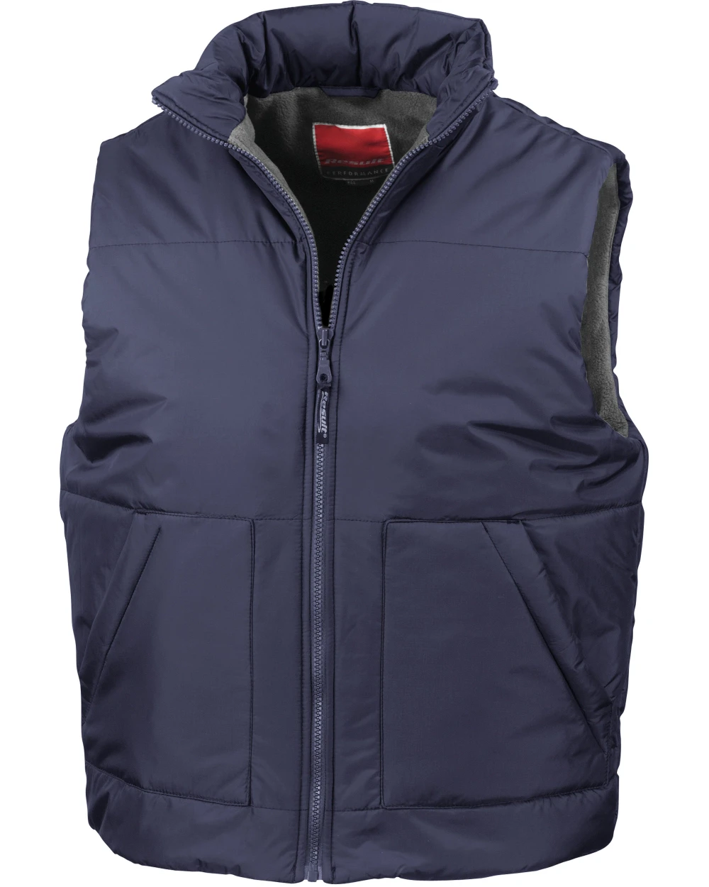 Jassen RESULT Met fleece gevoerde bodywarmer voor bedrukking &amp; borduring