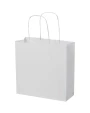Sacs & Bagagerie personnalisable 4DO Sac en papier Kraft 120 g/m2avec poignées torsadées, 24 x 9 x 24 cm