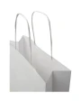 4DO Kraftpapiertasche 120 /m² mit gedrehten Griffen – 24 × 9 × 24 cm Taschen personalisierbar