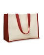Tassen & Zakken 4DO Jute/canvas boodschappentas voor bedrukking &amp; borduring