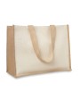 Tassen & Zakken 4DO Jute/canvas boodschappentas voor bedrukking &amp; borduring