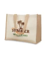 Tassen & Zakken 4DO Jute/canvas boodschappentas voor bedrukking &amp; borduring