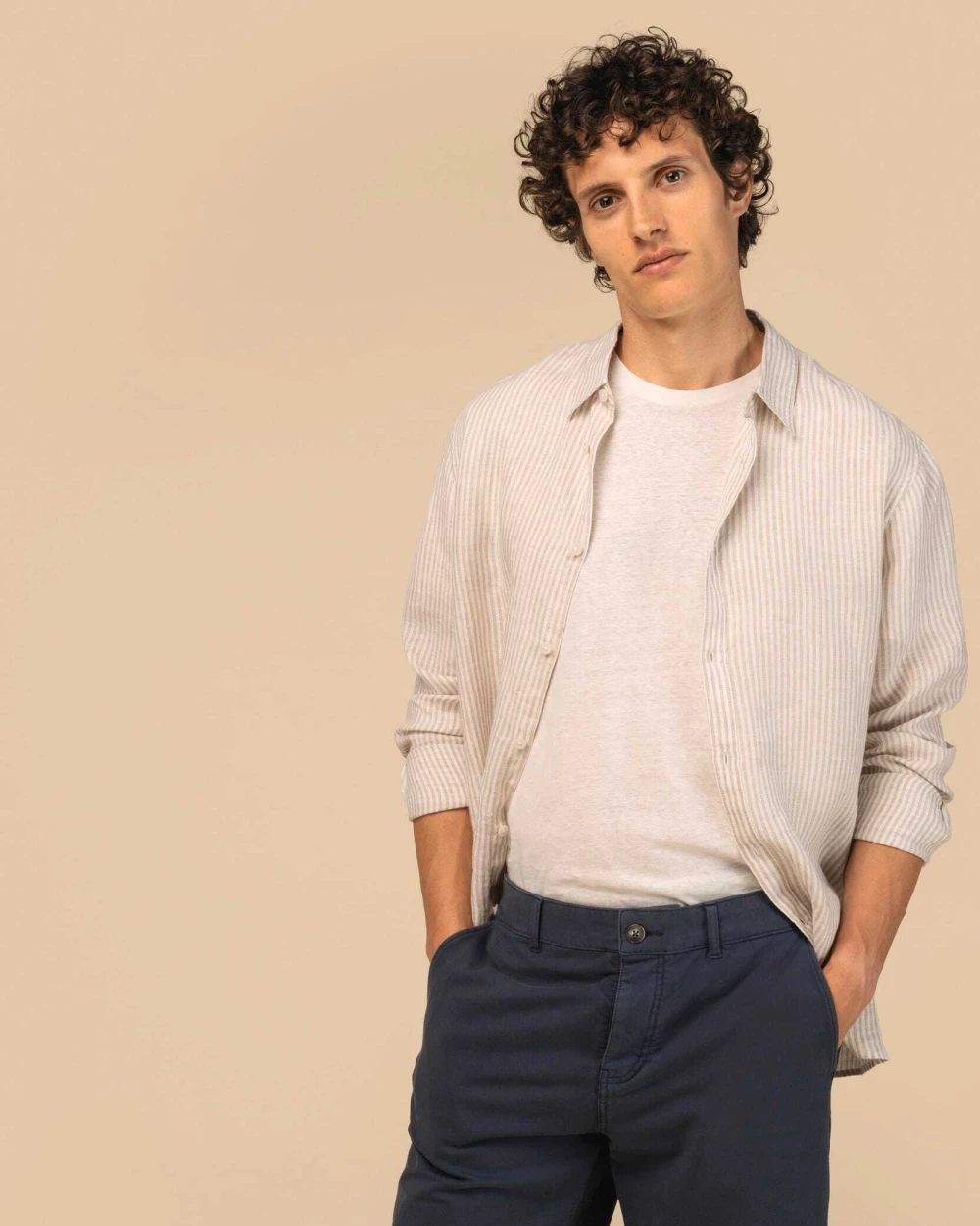 SPASSO Umweltfreundliche ausgewaschene Bermuda aus French Terry für Herren Bermudas & Shorts personalisierbar