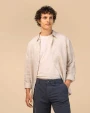 Bermuda's & Shorts SPASSO Duurzame French Terry herenbermuda met verwassen look voor bedrukking &amp; borduring