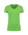 T-Shirts personnalisable TRICORP T-shirt Col V Fitted Femme