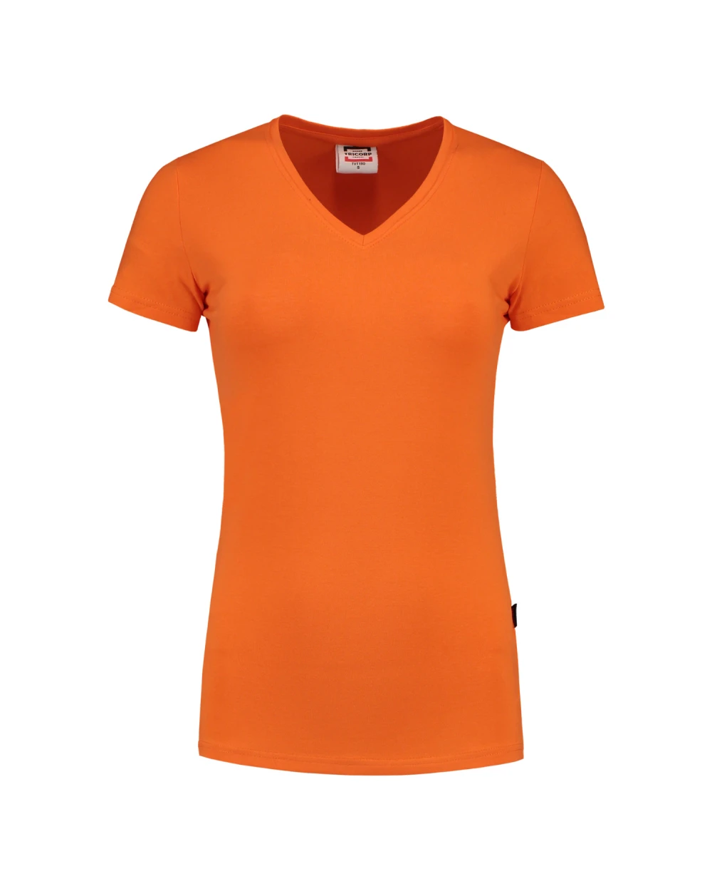 T-Shirts personnalisable TRICORP T-shirt Col V Fitted Femme