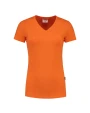 T-Shirts personnalisable TRICORP T-shirt Col V Fitted Femme