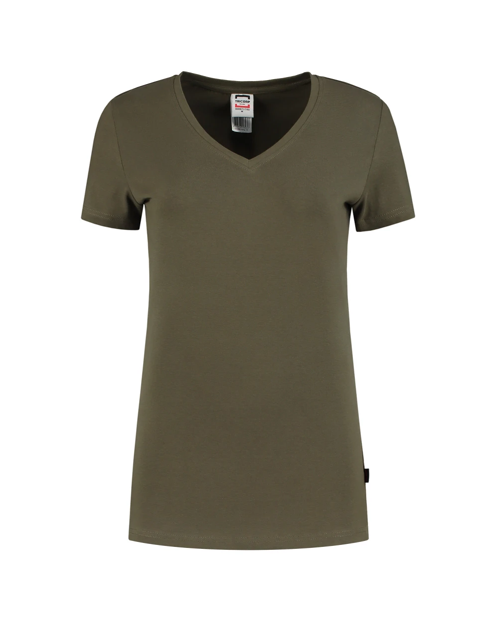 T-Shirts personnalisable TRICORP T-shirt Col V Fitted Femme
