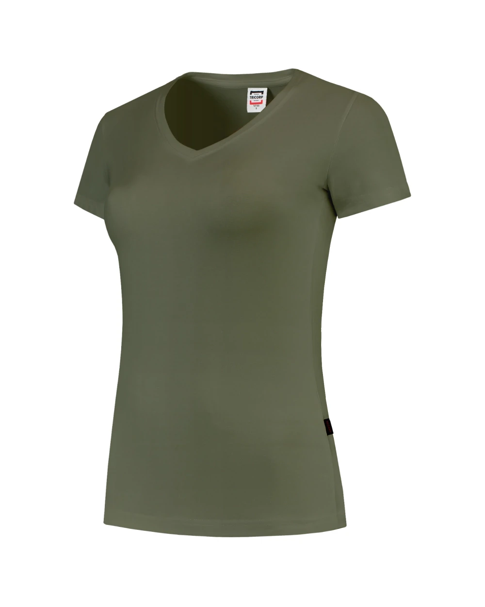 T-Shirts personnalisable TRICORP T-shirt Col V Fitted Femme