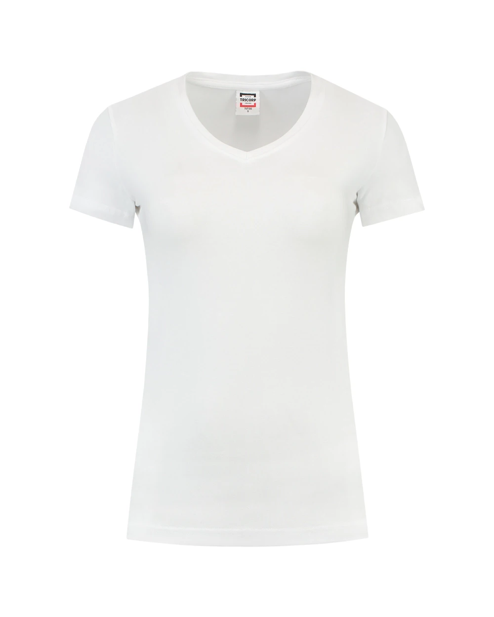 TRICORP T-Shirt V-Ausschnitt Fitted Damen T-Shirts personalisierbar
