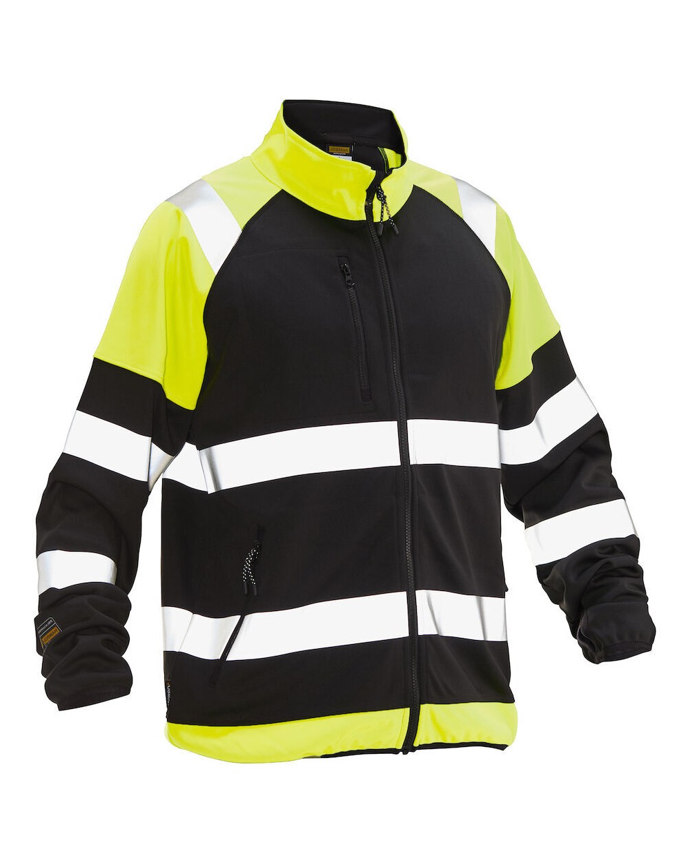 Softshells JOBMAN 5127 Hi-Vis Softshell Light Jacket voor bedrukking &amp; borduring