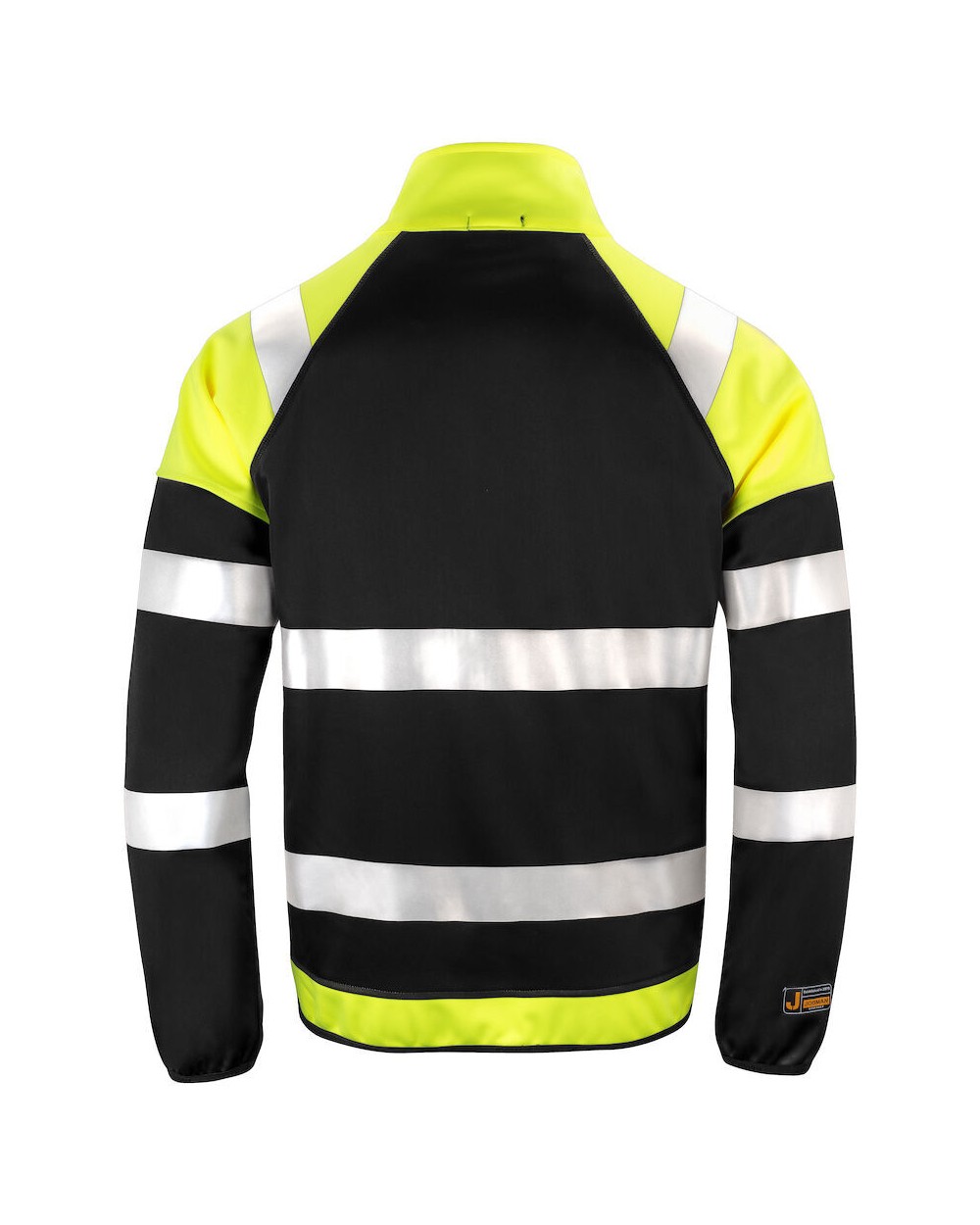 JOBMAN 5127 Leichte Softshelljacke Hi-Vis Softshells personalisierbar