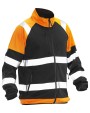 Softshells JOBMAN 5127 Hi-Vis Softshell Light Jacket voor bedrukking &amp; borduring