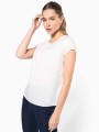 T-Shirts à personnaliser KARIBAN Blouse crêpe manches courtes femme 