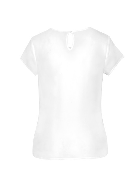 KARIBAN Blouse crêpe manches courtes femme /api/colors/f4edc82d-a3af-4bc1-b175-0d271ac7e6e6 personnalisable