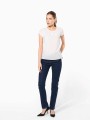 T-Shirts à personnaliser KARIBAN Blouse crêpe manches courtes femme 