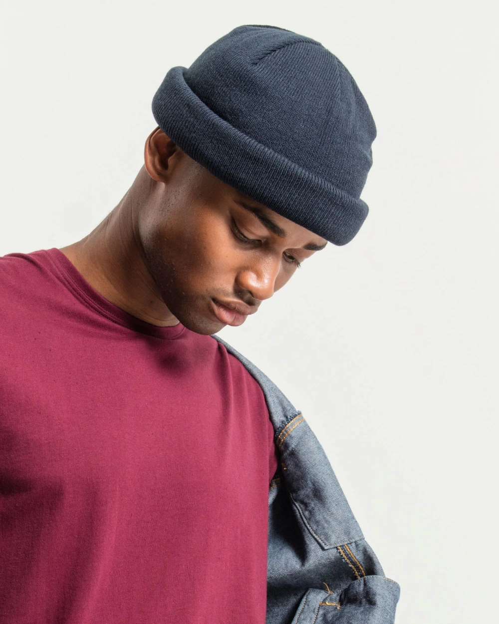 Mutsen BUILD YOUR BRAND HEAVY KNIT BEANIE voor bedrukking &amp; borduring