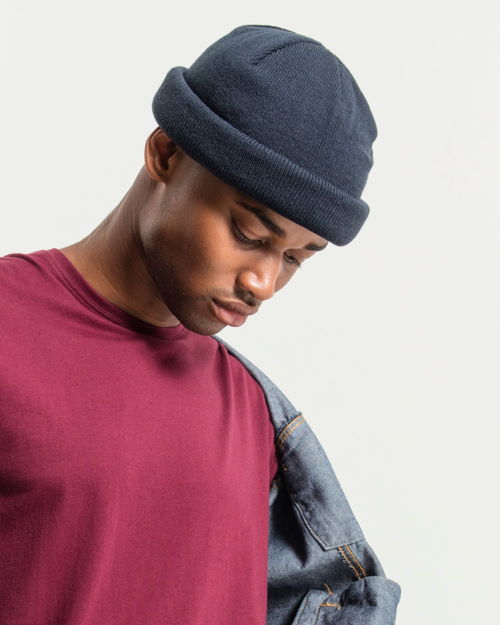 Bonnets personnalisable BUILD YOUR BRAND HEAVY KNIT BEANIE