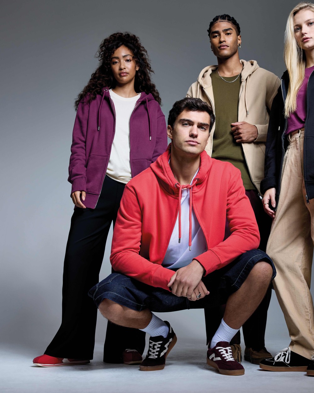 ANTHEM Men's Anthem full-zip hoodie Sweatshirts personalisierbar