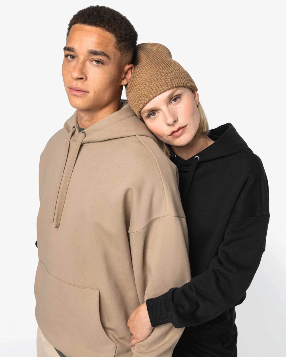 Sweat-shirts personnalisable NATIVE SPIRIT Sweat-shirt écoresponsable à capuche oversize unisexe
