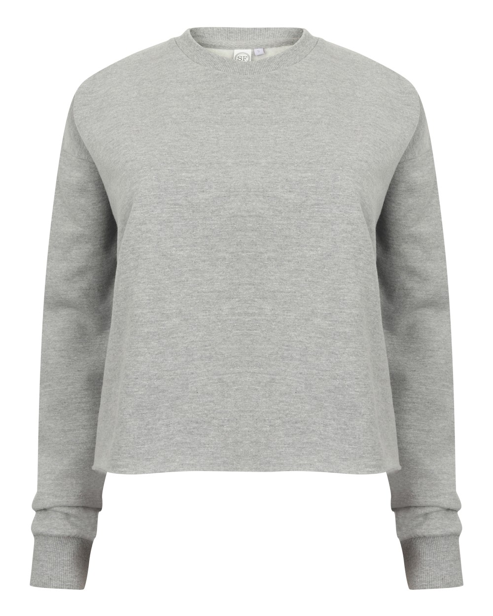 SKINNIFIT Women`s Cropped Slounge Sweat Sweatshirts personalisierbar