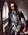 J. HARVEST & FROST GB01 Twill Hemd Slim Fit Herren Hemden personalisierbar