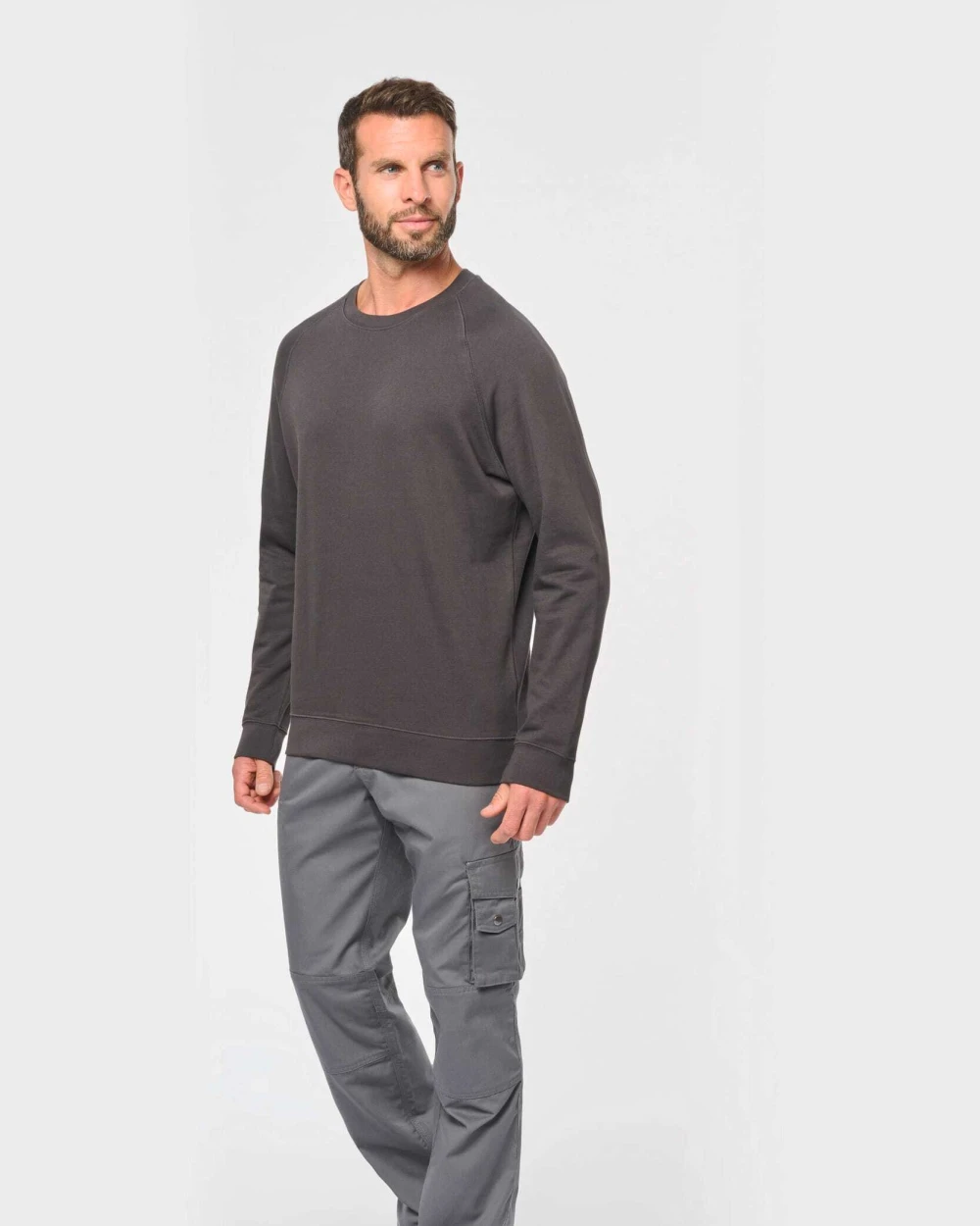 Sweat-shirts personnalisable WK. DESIGNED TO WORK Sweat-shirt col rond  homme