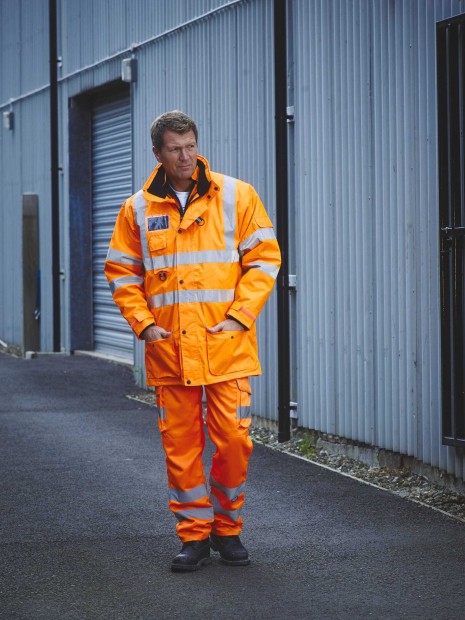 Vestes à personnaliser YOKO Parka de sécurité haute visibilité 7 en 1 