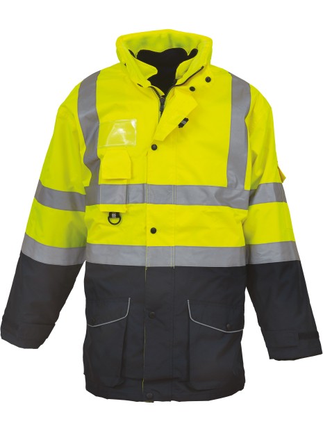 YOKO Parka de sécurité haute visibilité 7 en 1 /api/colors/949c44e5-3e5e-4ec0-b861-c892bca4610f personnalisable