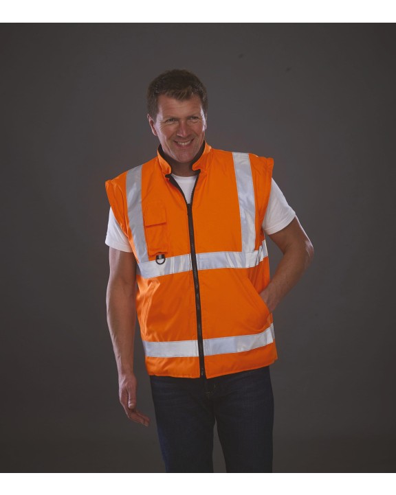 Vestes personnalisable YOKO Parka de sécurité haute visibilité 7 en 1