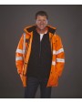 Vestes personnalisable YOKO Parka de sécurité haute visibilité 7 en 1